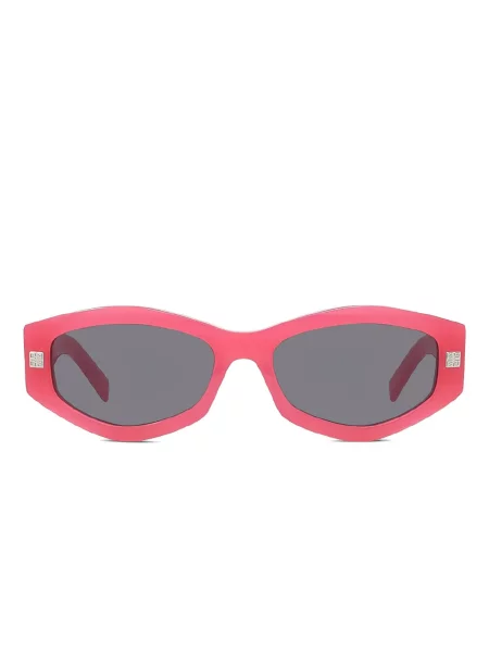 Ochelari de soare dreptunghiulari Givenchy roșu