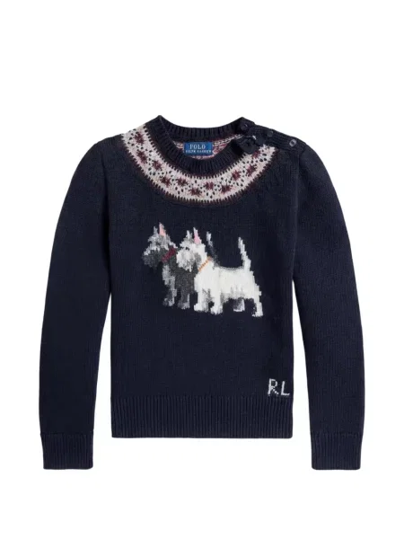 Dětské svetr Polo Ralph Lauren modrý