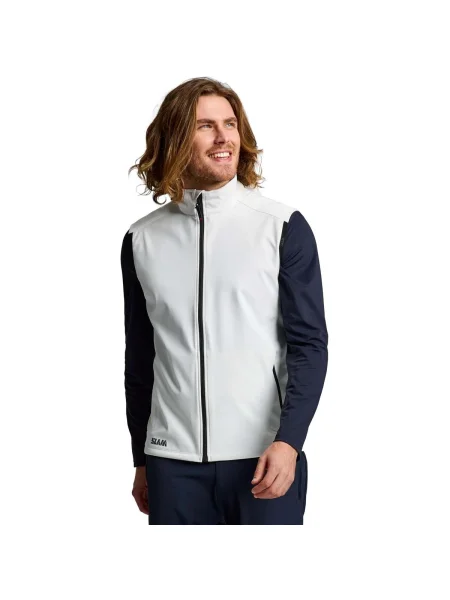 Vestă Slam softshell alb