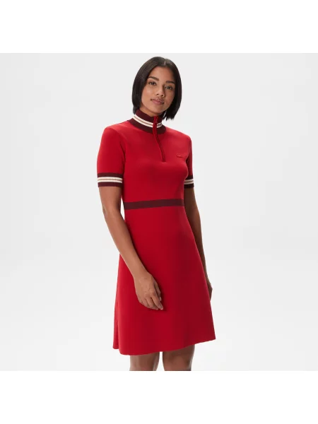 Lacoste Sukienka Lacoste czerwona