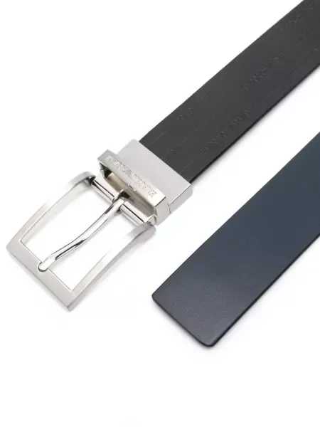 Curea Emporio Armani cu autograf negru