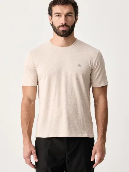 United Colors of Benetton T-shirt damski beżowa