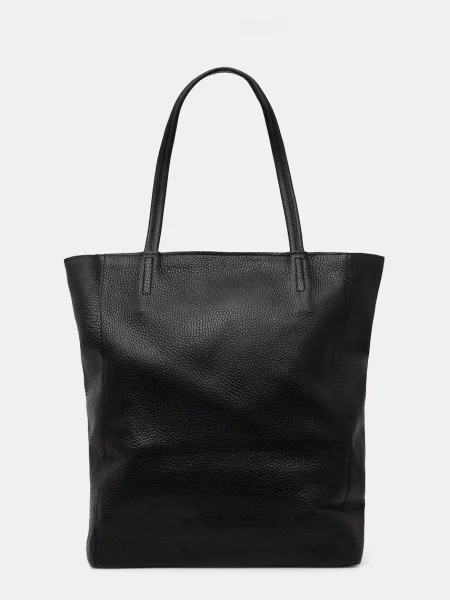 Answear.LAB geantă shopper pentru femei din piele negru