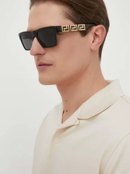 Versace napszemüveg fekete férfi barna