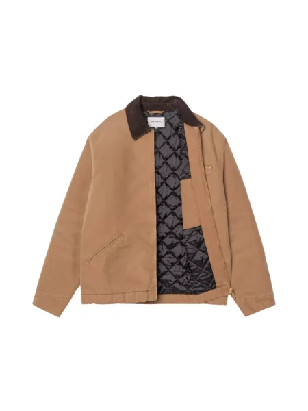 Kurtka Carhartt Wip brązowa
