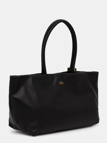 Rucsac Tommy Hilfiger din piele negru