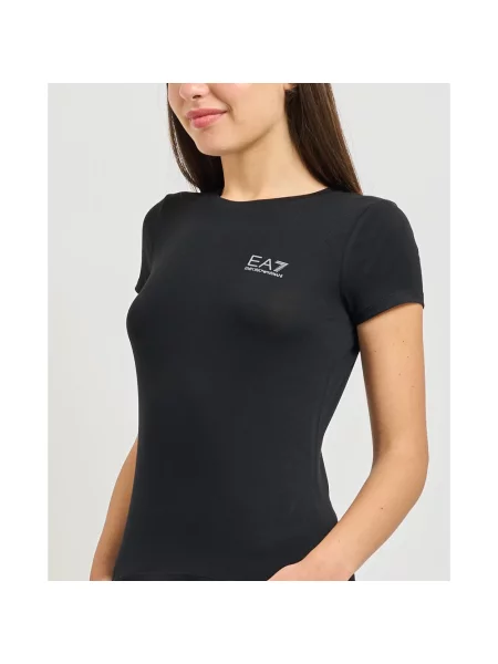 T-shirt Emporio Armani Natural Vent T-Shirt Black XS czarna