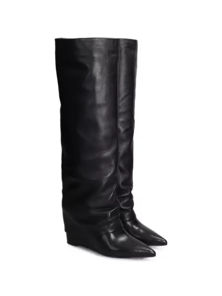 Botine The Seller cu pană negru