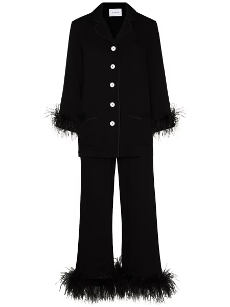 Пижама Sleeper с пера черно