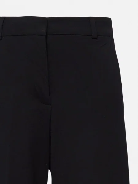 COMMA Pantaloni cu dungă negru