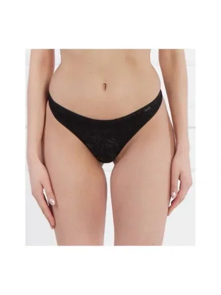 Tanga Calvin Klein Underwear fekete