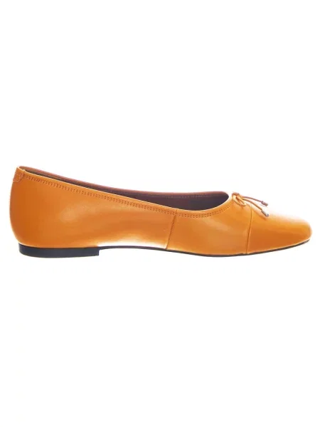 Balerinki Vagabond Shoemakers skórzane pomarańczowe