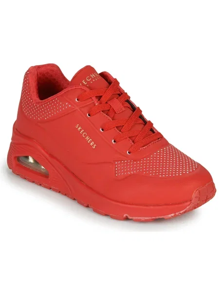 Félcipő Skechers piros