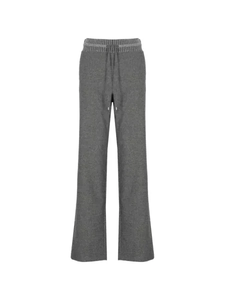 Pantaloni D.exterior cu cordon gri