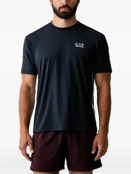 Tricou Ea7 Emporio Armani cu imagine albastru