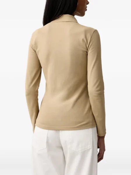 Lung tricou polo Lacoste cu autograf