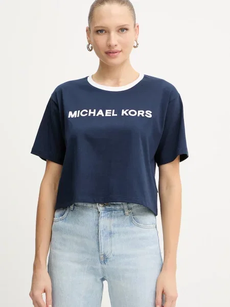 MICHAEL Michael Kors t-shirt granatowy