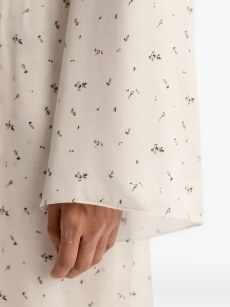 Halat 12 Storeez de mătase cu model floral cu imagine