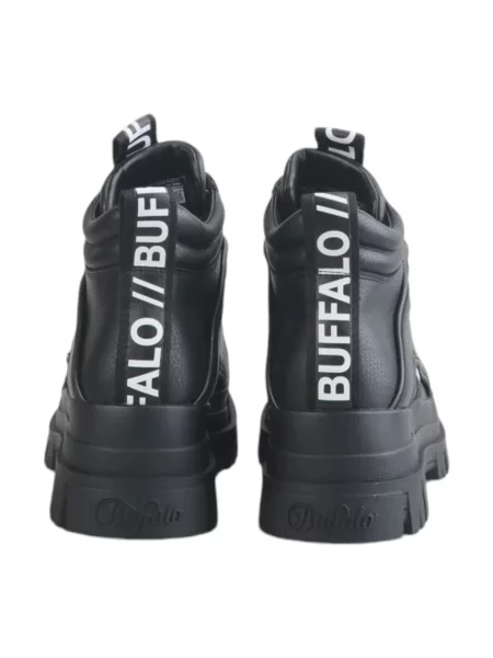 Buffalo sneakersy Aspha NC MID na platformie czarny