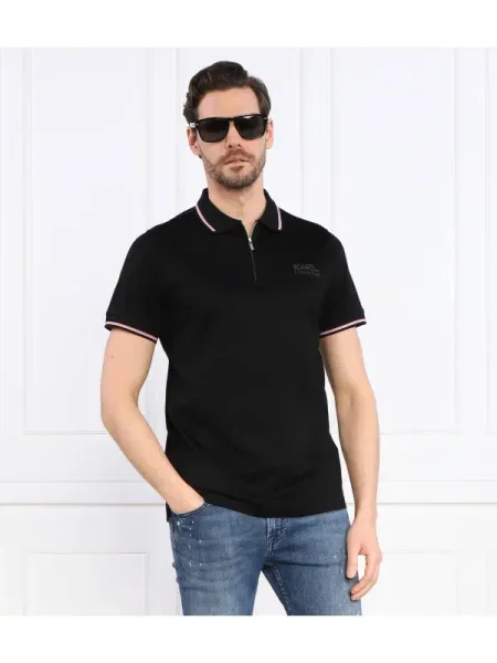 Karl Lagerfeld Polo negru