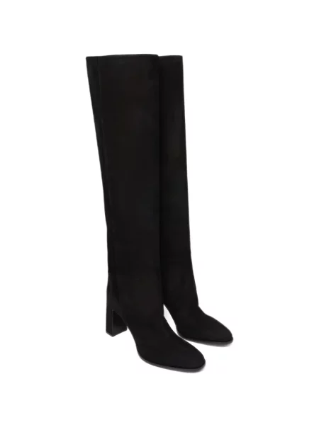Cizme Jimmy Choo din piele de căprioară negru