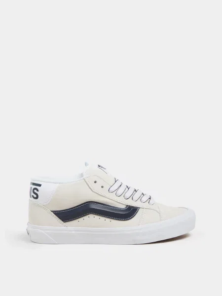 Замшевые кеды Vans белые