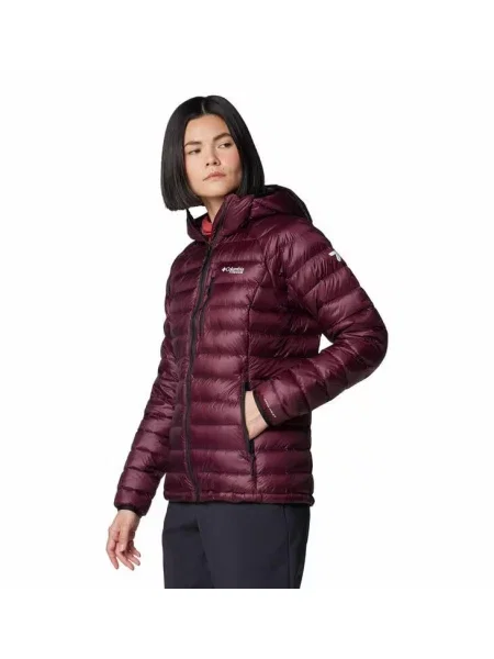 COLUMBIA Kurtka puchowa Arctic Crest Down Hooded Jacket moonvista-S różowa