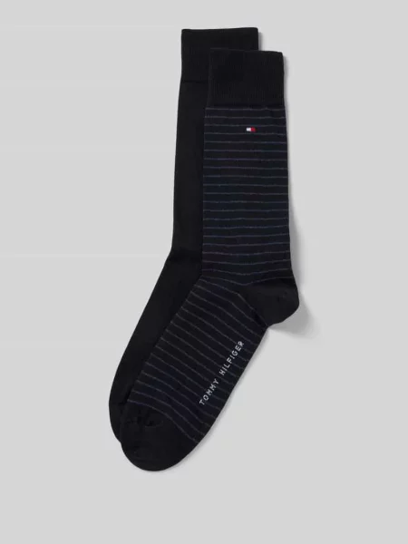Skarpety w zestawie 2 szt. Tommy Hilfiger granatowe