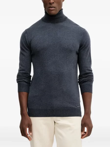 Sweter Guess z autografem szary