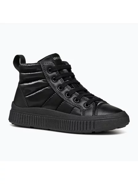 Buty juniorskie Geox Laquinny black czarne
