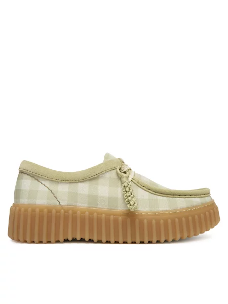 Cipele Clarks Torhill Bee zelena
