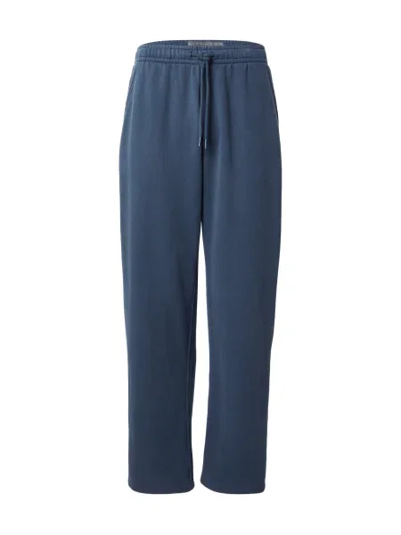 Abercrombie & Fitch Kalhoty Essential safírová