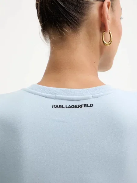 Кофта Karl Lagerfeld з принтом бежевий