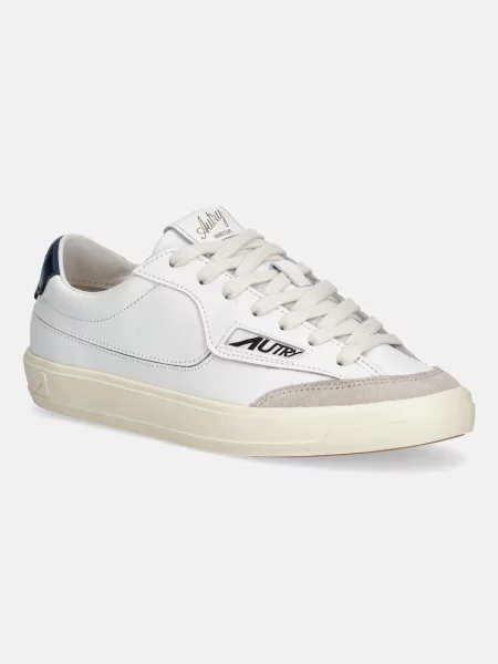 Sneakerși Autry din piele alb