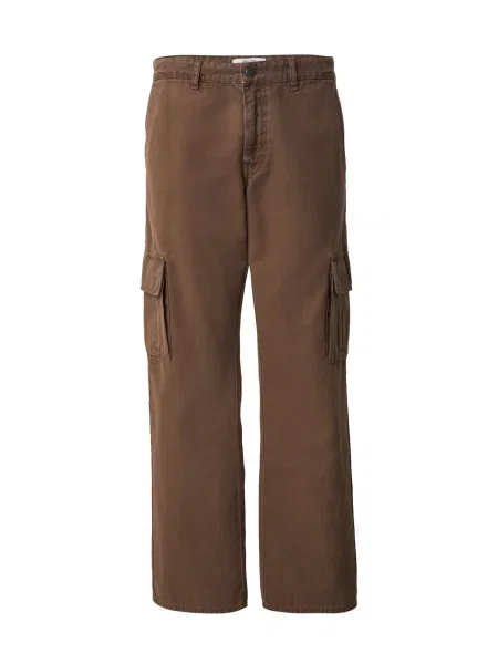 Kalhoty Dan Fox Apparel hnědé