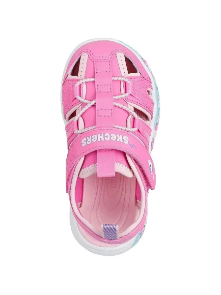 Sandały dla dzieci Skechers Play Scene Splash Cute Crew różowe