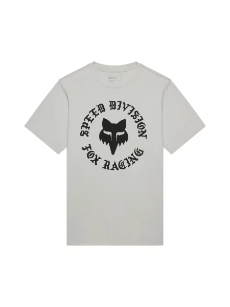 T-shirty Fox Racing Badge Original szara