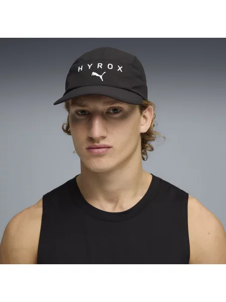 Czapka Puma x HYROX 5 Panel Cap Puma Black Universal czarna