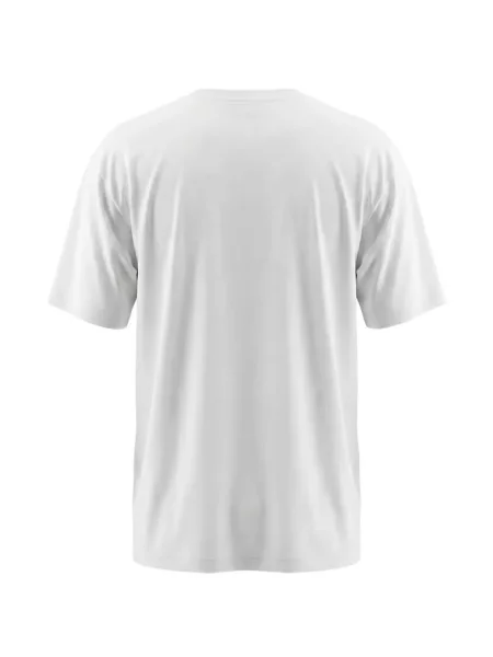 Tricou Off-white cu decolteu rotund alb