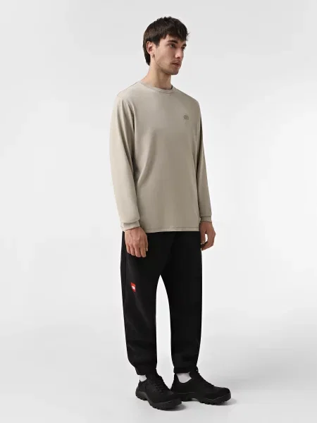 Лонгслив The North Face серый