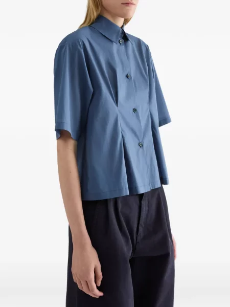 Scurt cămașă Jil Sander albastru