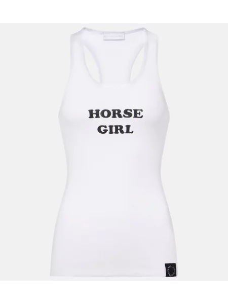 Top Stella Mccartney cu imagine alb