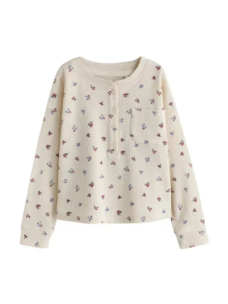 Next Tricou ecru mov liliachiu / mov zmeură albastru