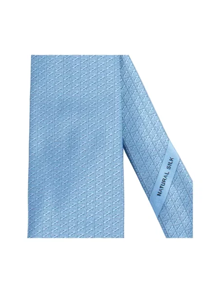 Krawat Zegna niebieski
