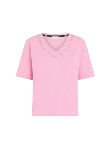 Liu Jo Sport T-shirt Šarena ružičasta