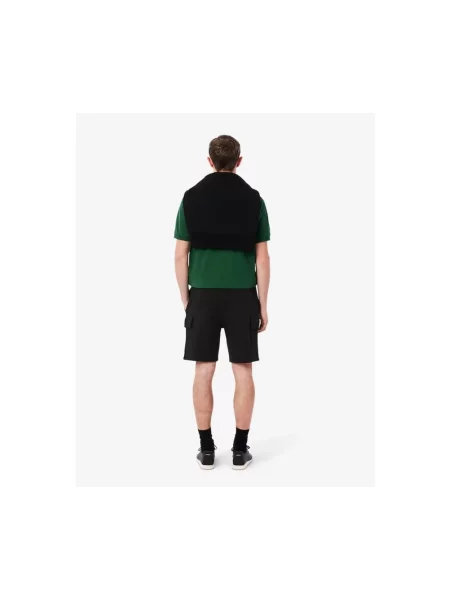 Szorty Lacoste polarowe czarne