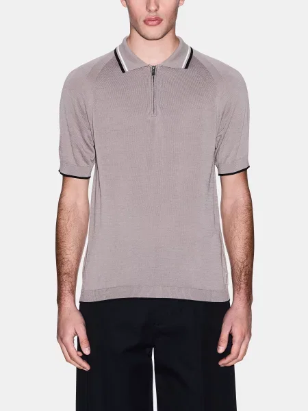 Поло Armani Exchange бежевий