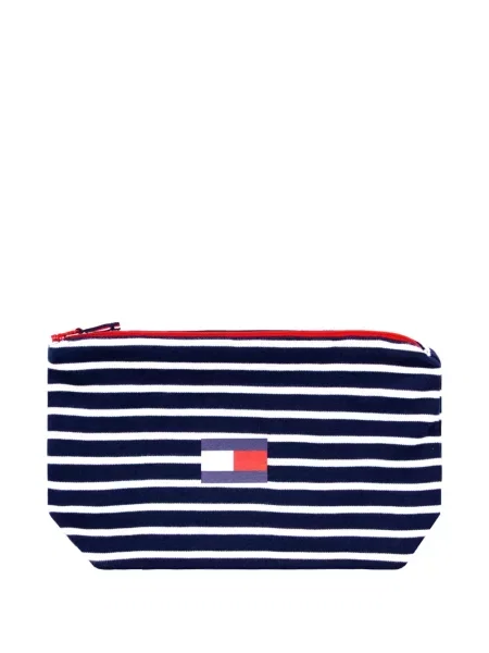 Dětské kalhoty Tommy Hilfiger modré