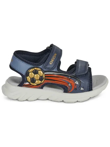 Szandál Geox J Sandal Airadyum Bo M Sötétkék kék