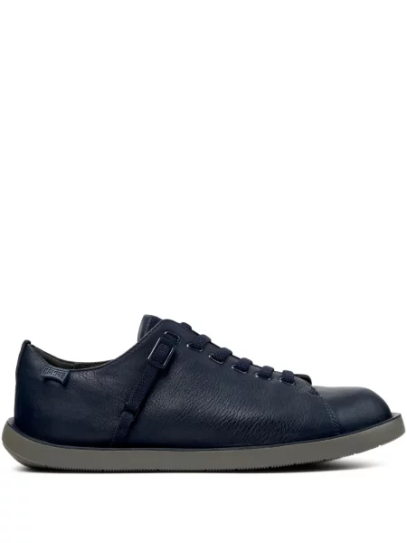 Sneakerși Camper din piele cu cataramă albastru